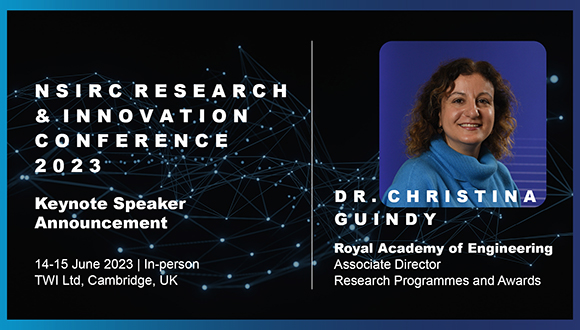 Dr Christina Guindy to present at the NSIRC Research & Innovation Conference 2023. Photo: TWI Ltd