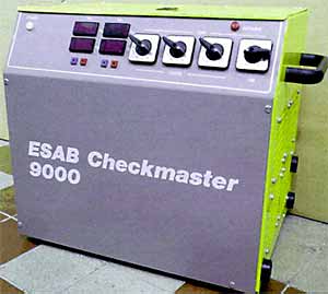 Fig. 2. Commercially available validation equipment (Esab AB)