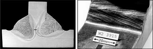 Fig.6. Fatigue improvement by weld toe grinding