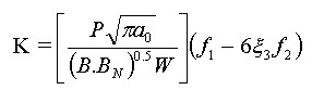 Comparison of J Equations for SENT Specimens - Equation 2
