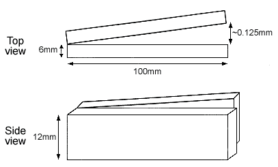 Fig.1. Schematic of a variable joint clearance test specimen
