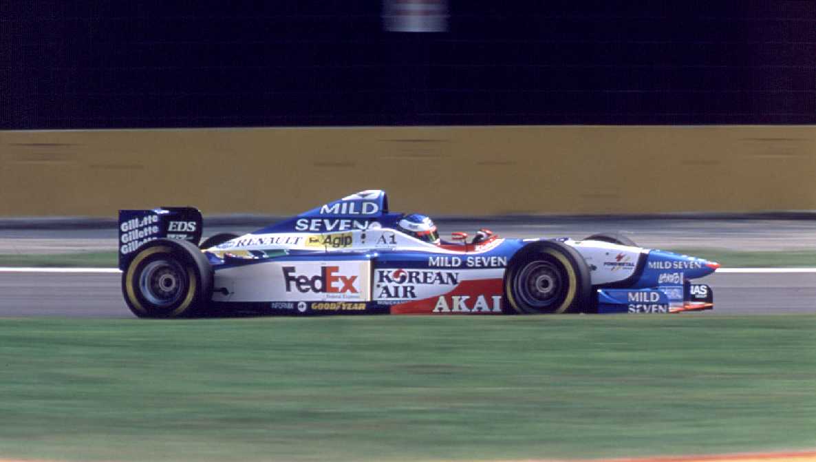 Benetton's Formula 1 racing car