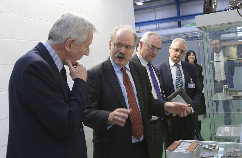 Demonstrating laser applications including additive manufacture and nuclear decommissioning