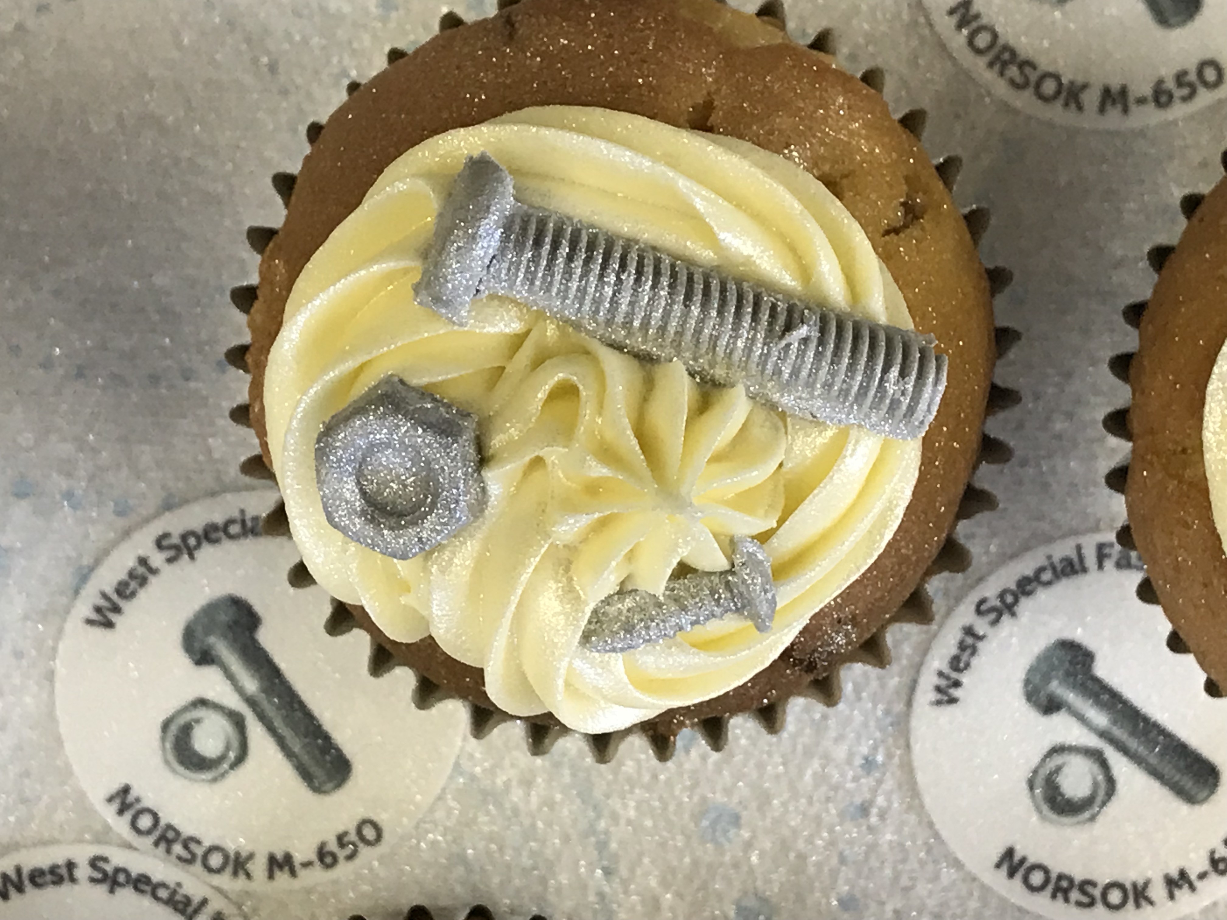 West Special Fasteners Ltd are the first to recieve CMSM certification and they celebrated with some specially-made cakes.