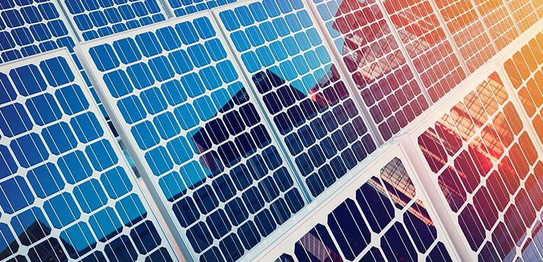 太陽能電池板-可再生能源