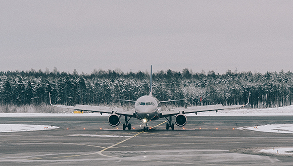 Specialised additives help to prevent ice build-up on aircraft and wind turbines. Photo: UnSplash
