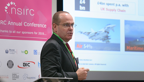  David Holmes, Manufacturing Director in BAE Systems Air Sector. Photo: TWI Ltd / NSIRC
