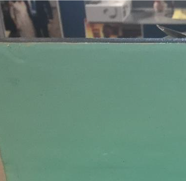 Figure 1. Painted fillet weld.