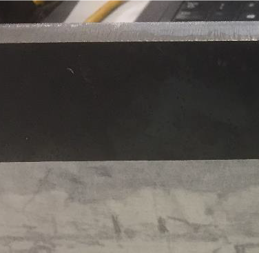 Figure 2. Unpainted fillet weld.