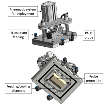 Figure 1. Prototype designed for EBW monitoring tool