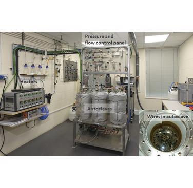 Figure 2. Laboratory for simulated annulus testing