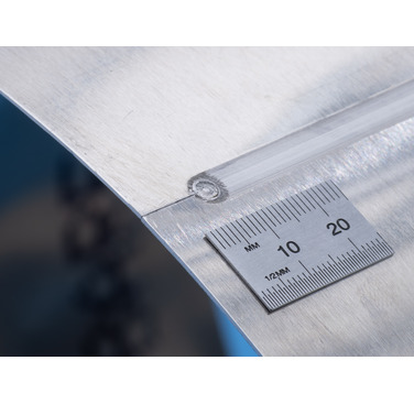 Figure 5. Surface view of SS-µFSW weld