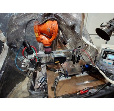 Figure 4: DED-arc 2D line profilometry