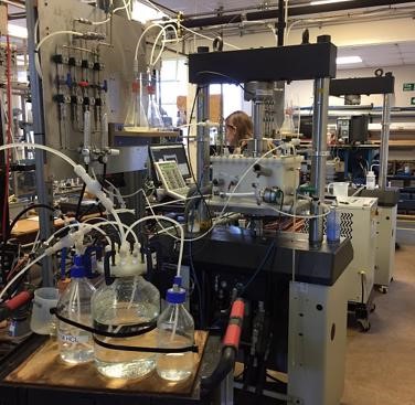 Figure 6. De-aerated seawater test equipment in TWI laboratory