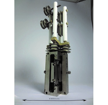 Figure 1: A specimen assembly used for pitting/crevice and stress corrosion cracking testing