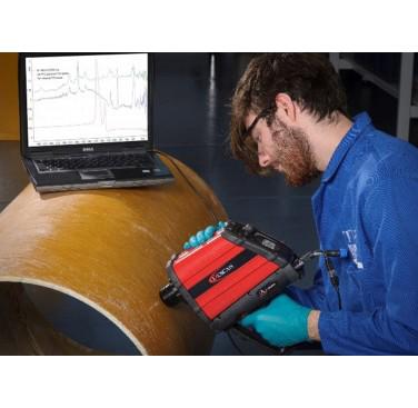 Figure 11. The FTIR instrument in use