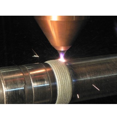 Figure 13. Laser-cladding process