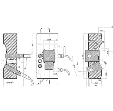 Figure 17. Eddy current probe assembly