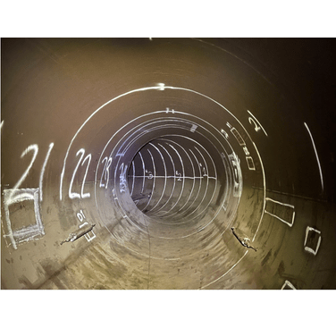 Figure 9. Buried pipeline