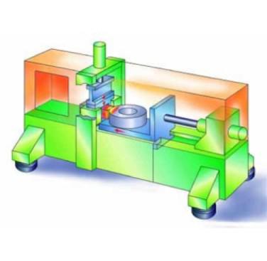 Figure 12. Artist’s impression of the LinFric machine