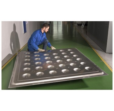 Figure 19. Floating assembly prototype fabricated with FSW and FSSW