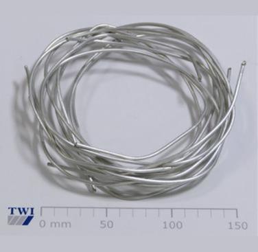 Figure 36. Spool of wire extruded as by-product of CoreFlow®