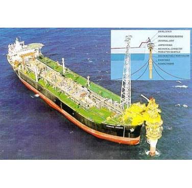Figure 6. Floating production, storage and offloading (FPSO) disconnectable turret (Courtesy Single Buoy Moorings Inc.)