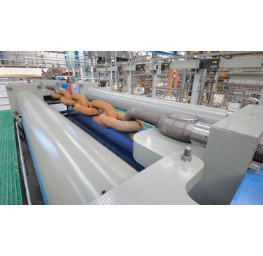 Figure 3. TWI’s unique mooring chain test rig