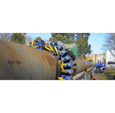 Figure 2. Guided wave inspection equipment