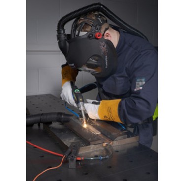 Figure 6. Handheld laser welding