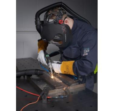 Figure 6. Handheld laser welding