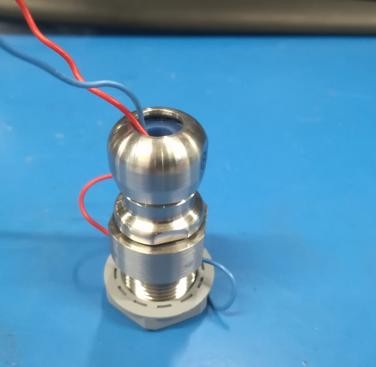 Figure 1. Prototype radiation resilient transducer