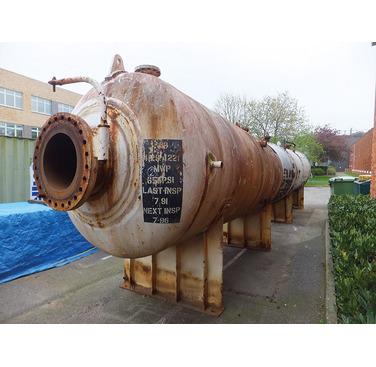 Figure 1: Benchmark vessel used for detailed examinations and testing