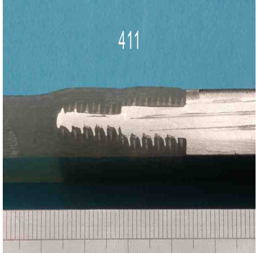 Figure 11. Completed 'Comeld' joint