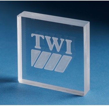 Figure 2. Diffusion bonded polycarbonate (PC) 