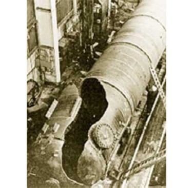 Figure 8. Robert Jenkins pressure vessel failure