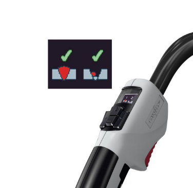 EWM weld torch display