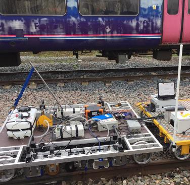 Figure 2: The complete TrakSys inspection cart