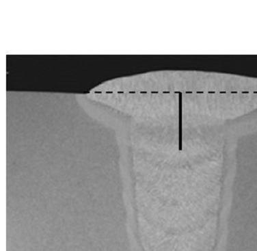 Figure 1. Notch position employed in the pipe test