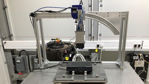 Current x-ray system set up.