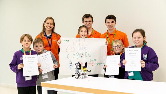Team 'Cyborg' were the day's overall winners.
