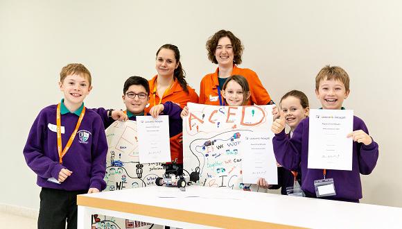 The AC2ED team won the 'Best Teamworking' prize.