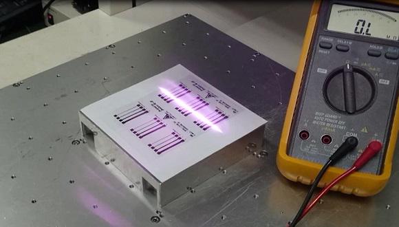 Laser sintering under processing