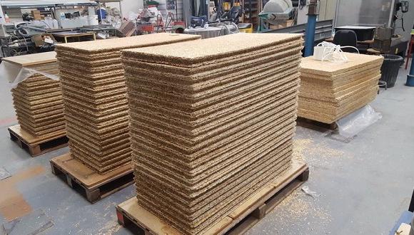ISOBIO panels with tongue and groove moulding to allow thermally efficient, accurate assembly
