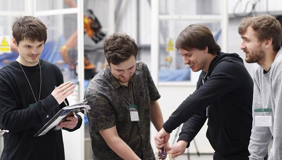 Swansea University MEng Mechanical Engineering students at TWI