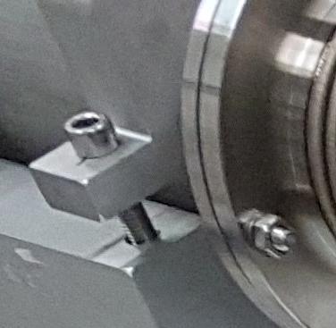 Pipe cutting rig (top), cut coupons (middle) and integrated in-bore cutting tool (bottom)