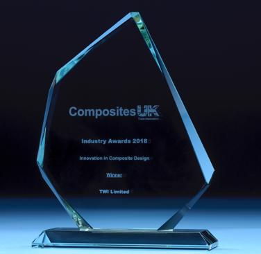 SurFlow was awarded the Composites UK industry Award 2018 - Innovation in Composite Design