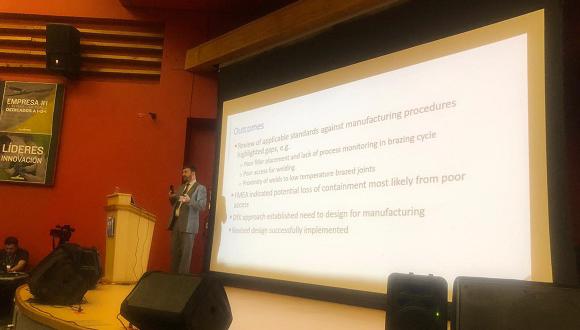 Alec Gunner presenting at the BERSTIC 2020 Conference