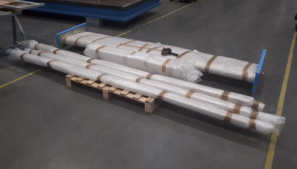 Figure 2. Preforming tools delivery