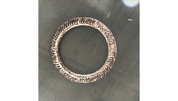 Example of a Battery Cell Weld
